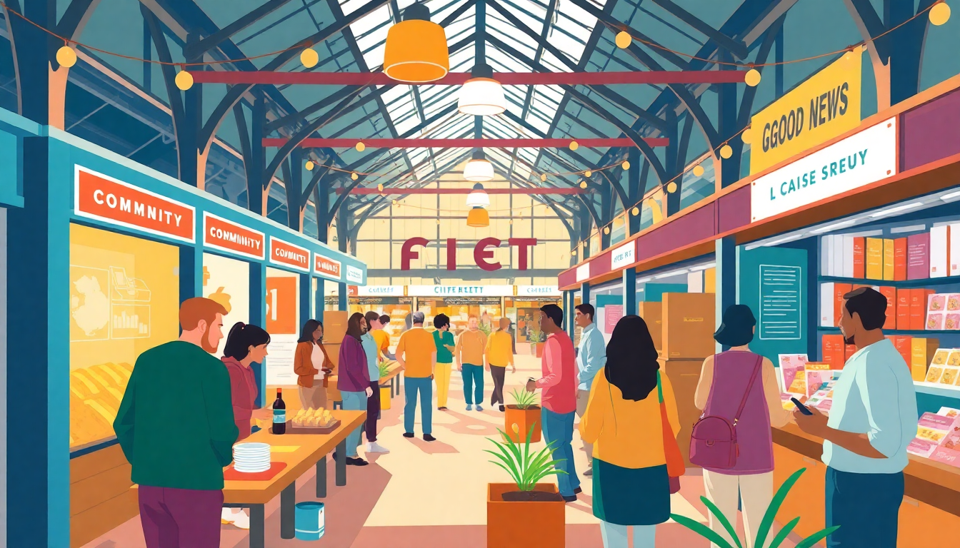 Leicester Market Initiative Provides Safe Space for Community Gathe...