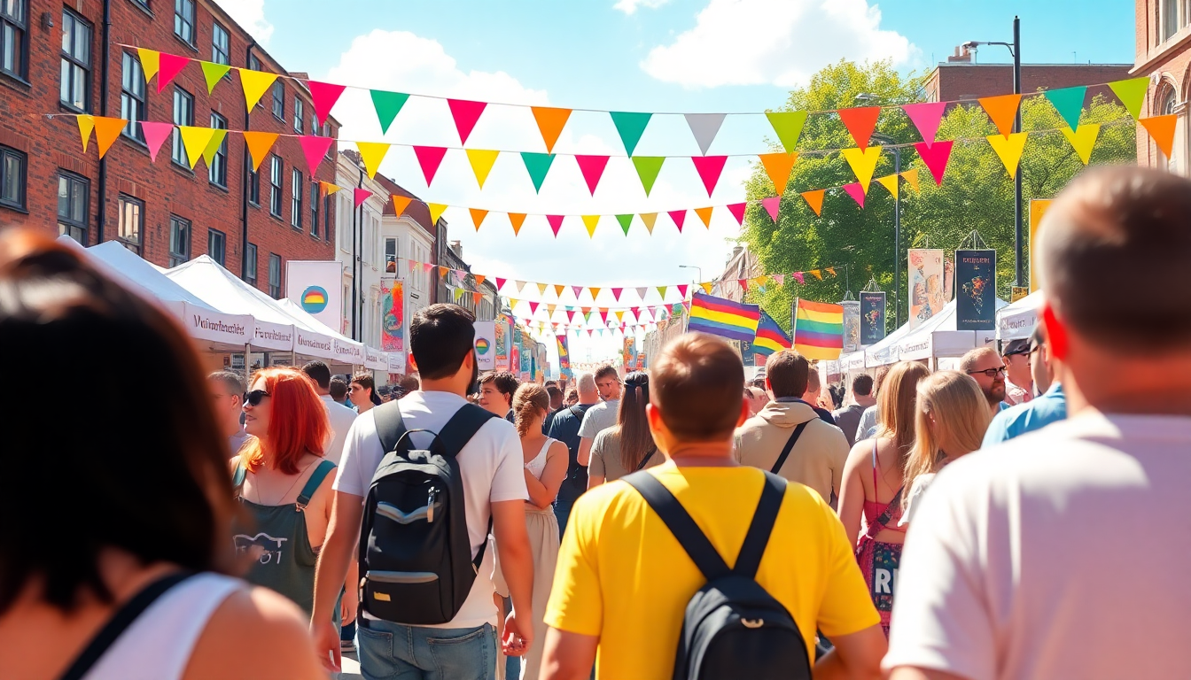 Manchester Pride Festival Supports Local Charities - Manchester good news story