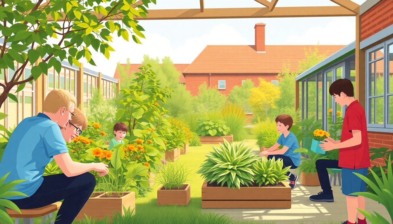 Oxford Botanic Garden Launches Green Initiative for Local Schools - Oxford good news story