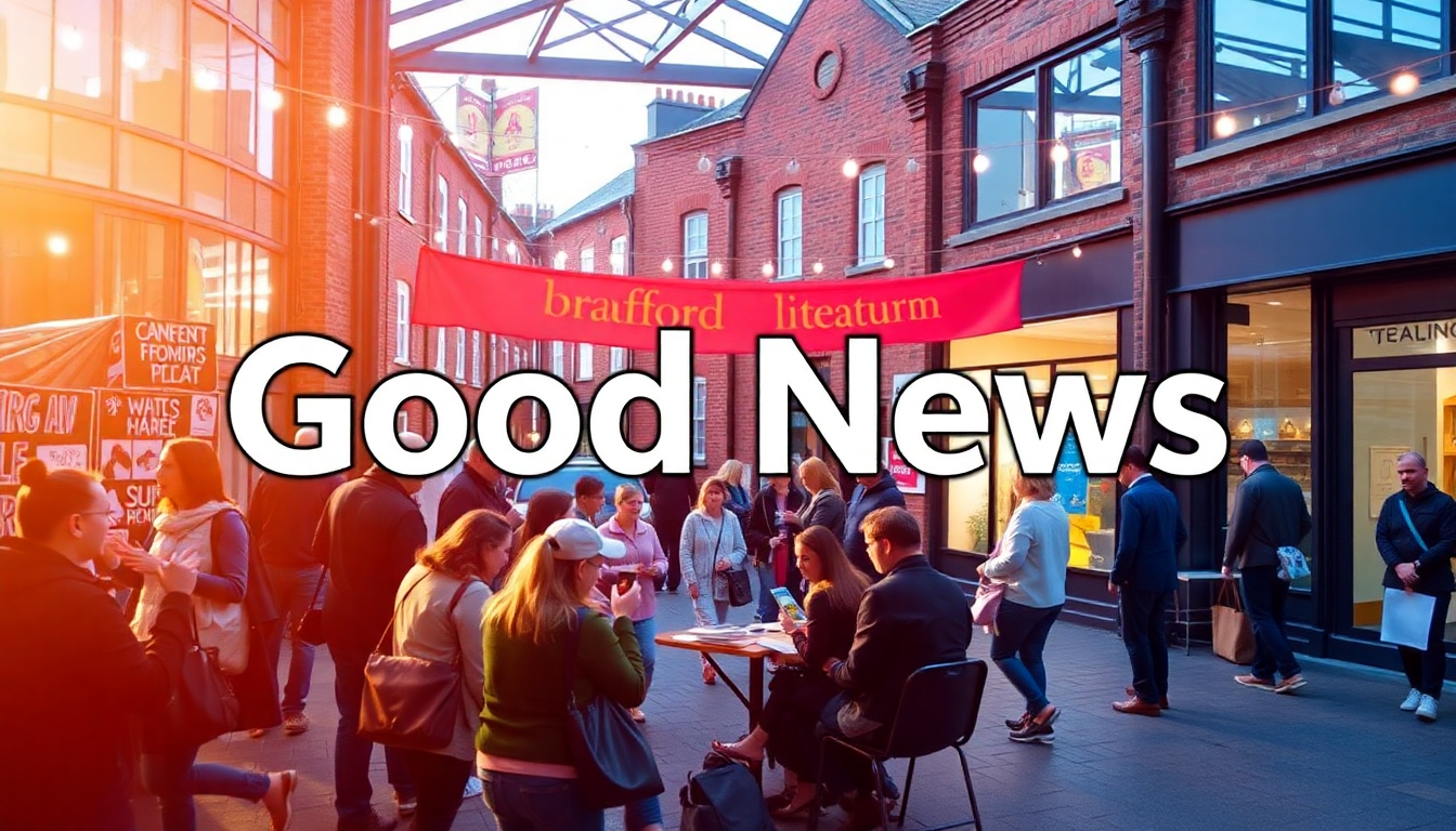 What Inspiring New Initiative is Emerging from Bradford Literature ... - Bradford good news story